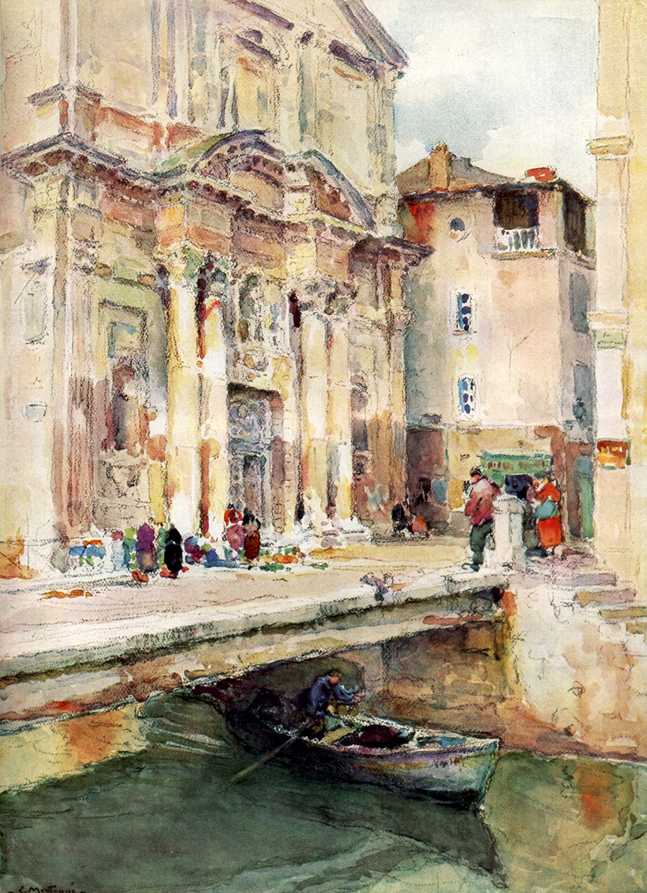 L'église de la Madeleine, à Martigues - Louis Agricol Montagné