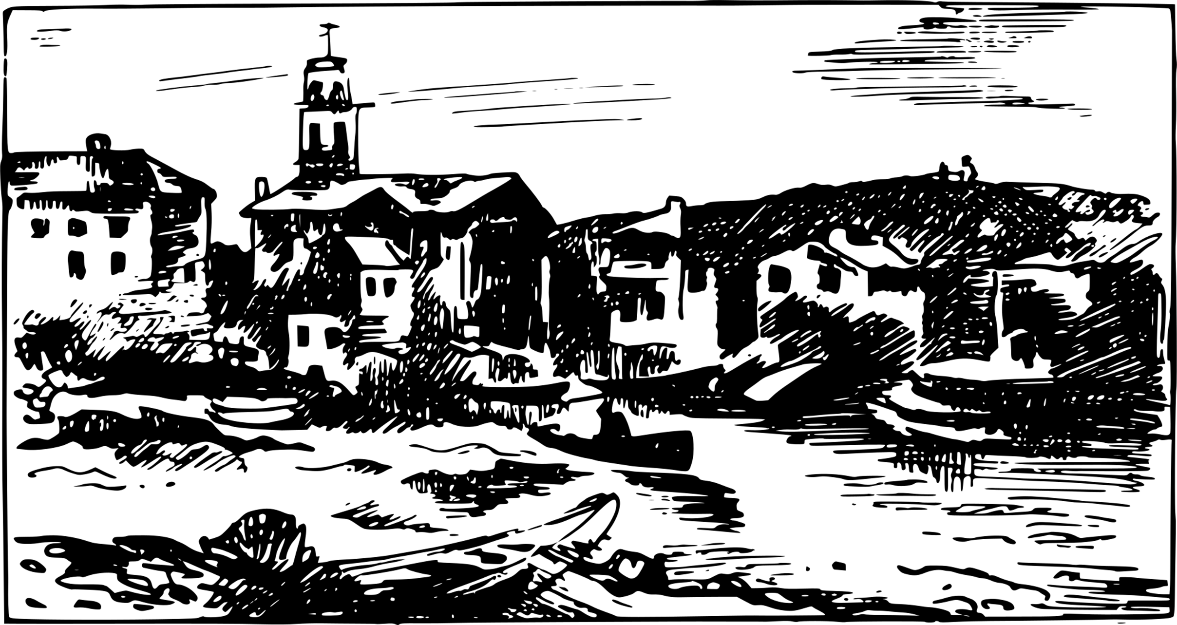Illustration de Gernez pour le deuxième chapitre des Secrets du Soleil de Charles Maurras (1929).