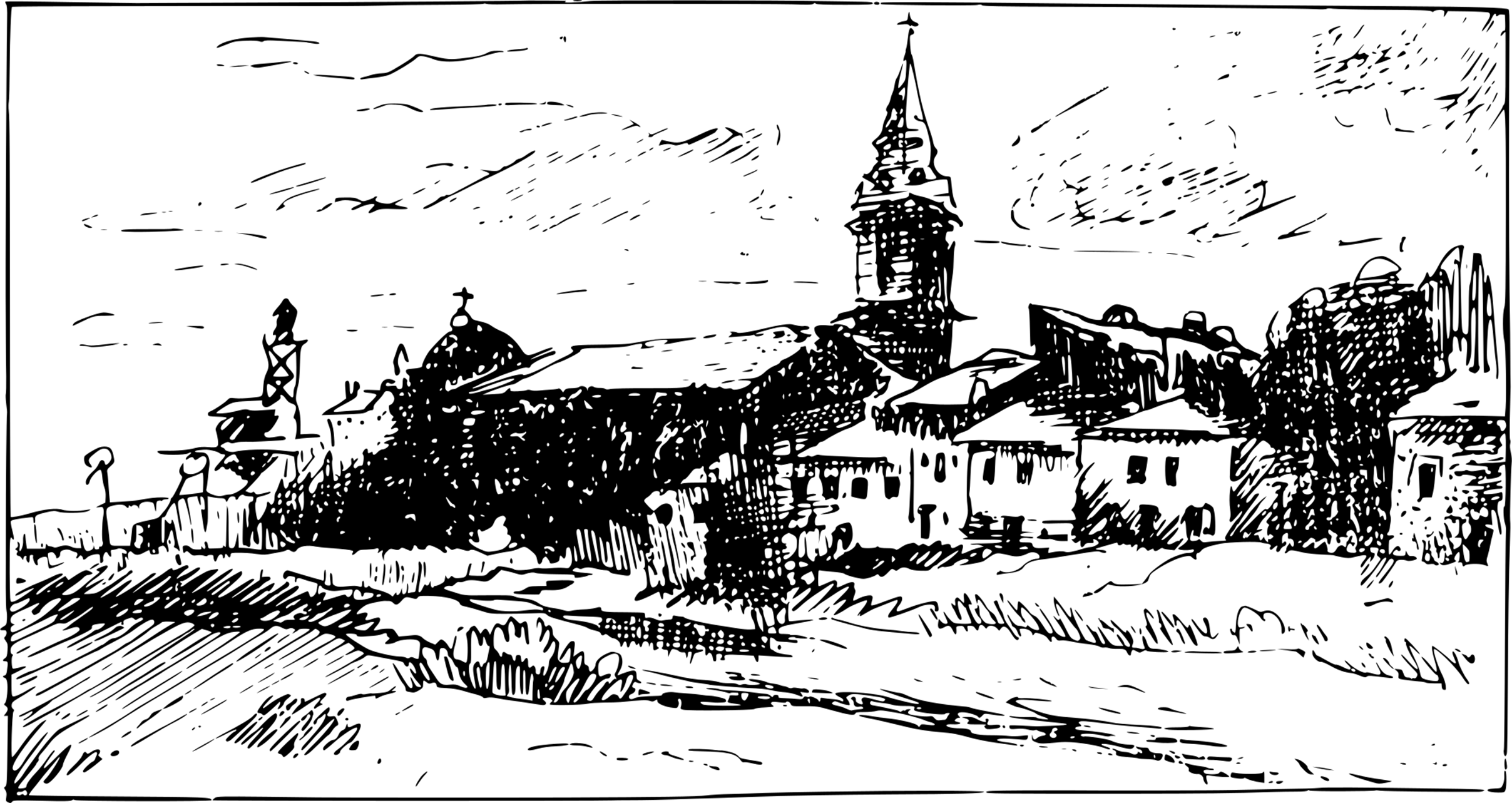 Illustration de Gernez pour le troisième chapitre des Secrets du Soleil de Charles Maurras (1929).